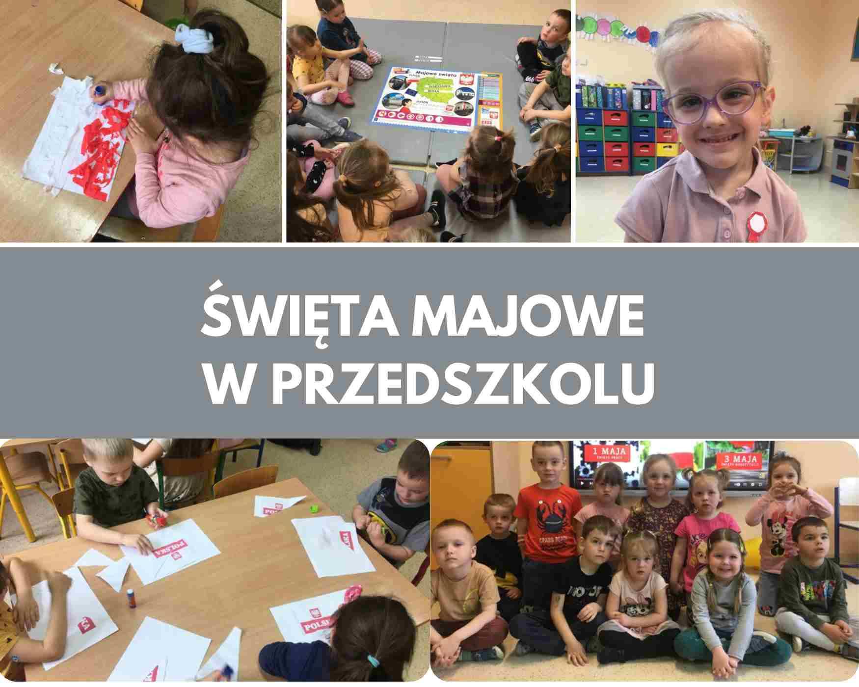 Święta majowe w przedszkolu