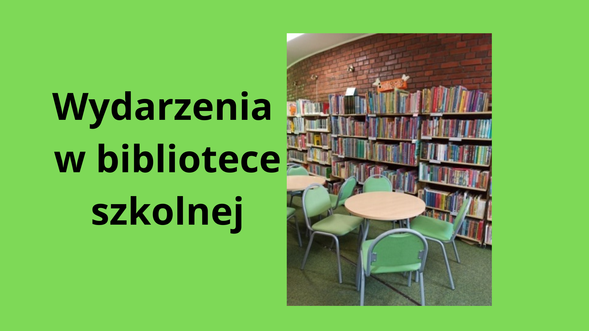 zdjęcie szkolnej biblioteki