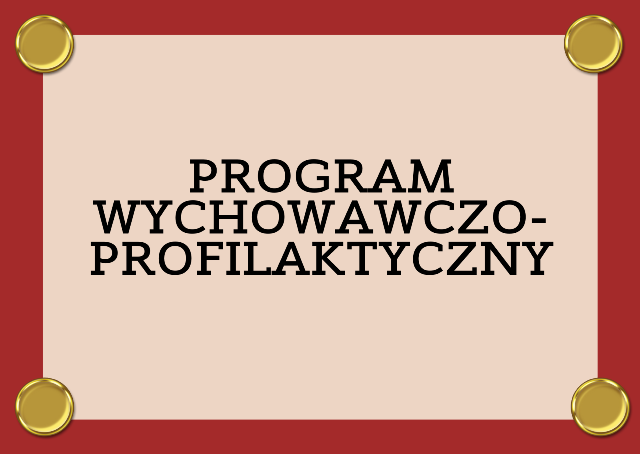 grafika z napisem program wychowawczo-profilaktyczny