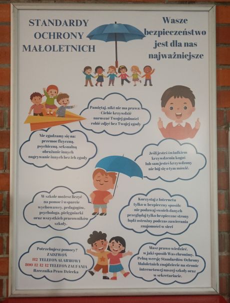 plakat standardy ochrony małoletnich