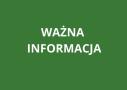 napis ważna informacja